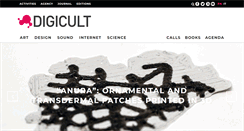 Desktop Screenshot of digicult.it